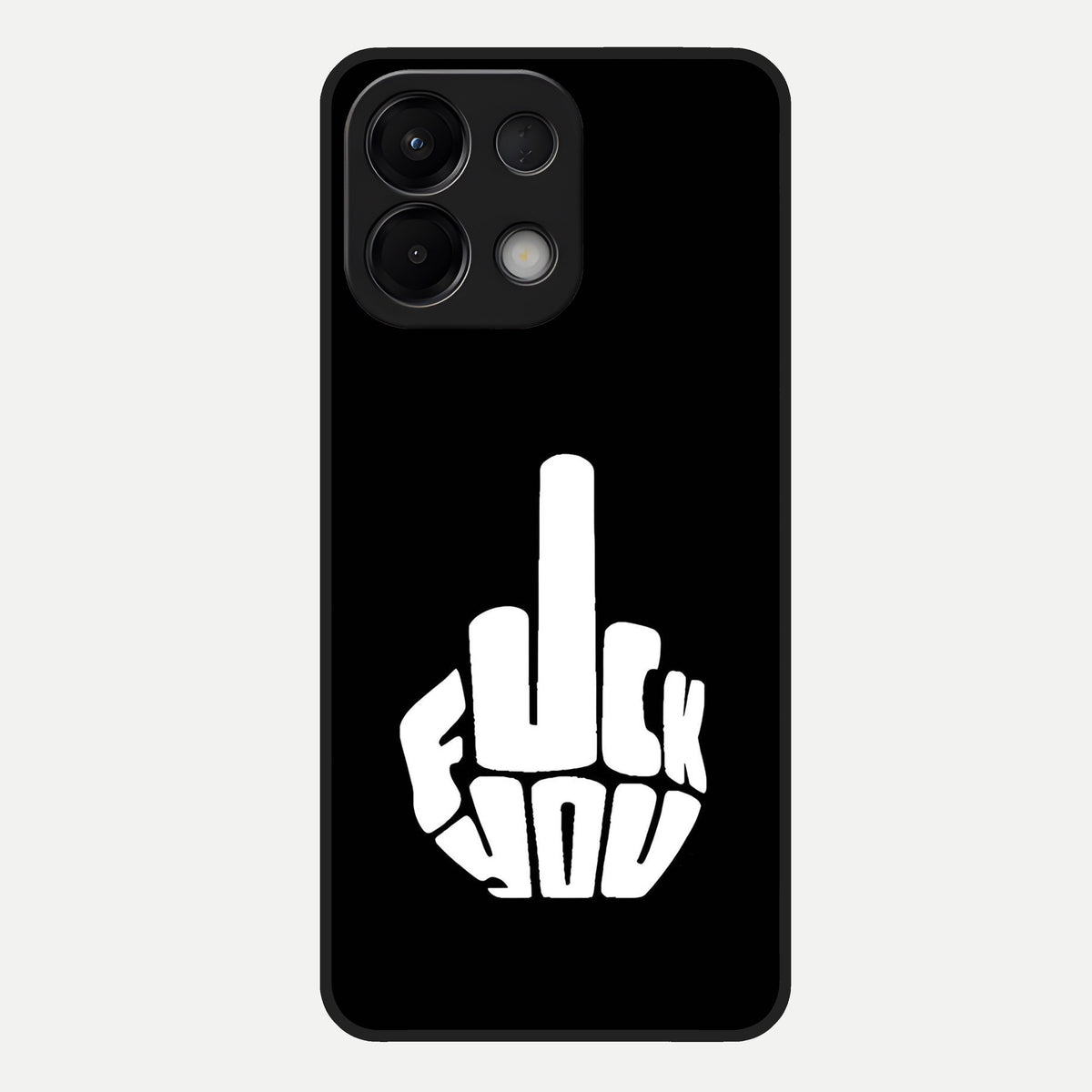  Rebel Mode On Glass Case For Oppo K13 5G back cover – full design glossy printed glass finish