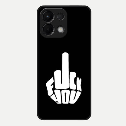  Rebel Mode On Glass Case For Oppo K13 5G back cover – full design glossy printed glass finish