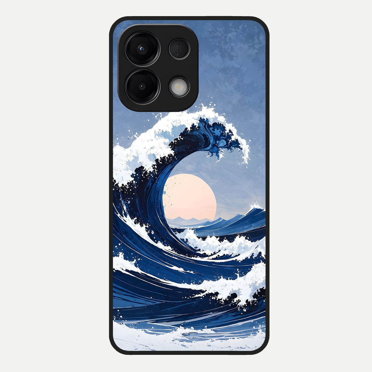  Rising Tide Power Glass Case For Oppo K13 5G back cover – full design glossy printed glass finish