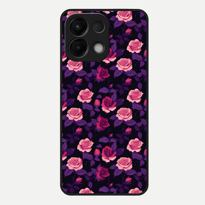  Rose Garden Twilight Glass Case For Oppo K13 5G back cover – full design glossy printed glass finish