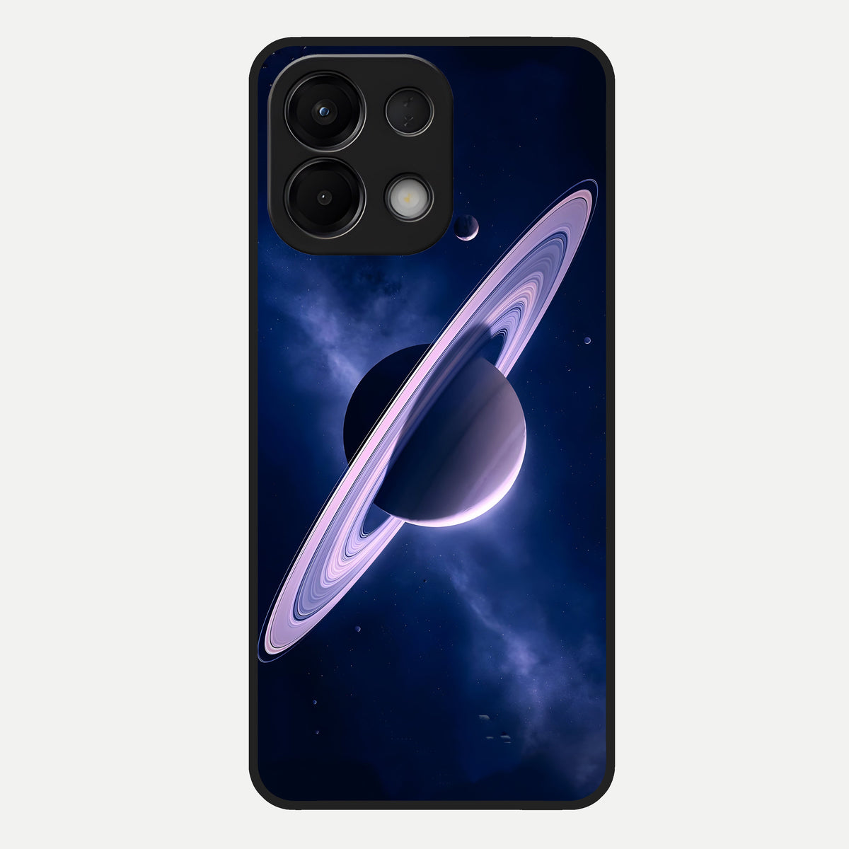  Saturn Ring Mystique Glass Case For Oppo K13 5G back cover – full design glossy printed glass finish