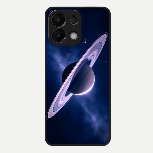  Saturn Ring Mystique Glass Case For Oppo K13 5G back cover – full design glossy printed glass finish
