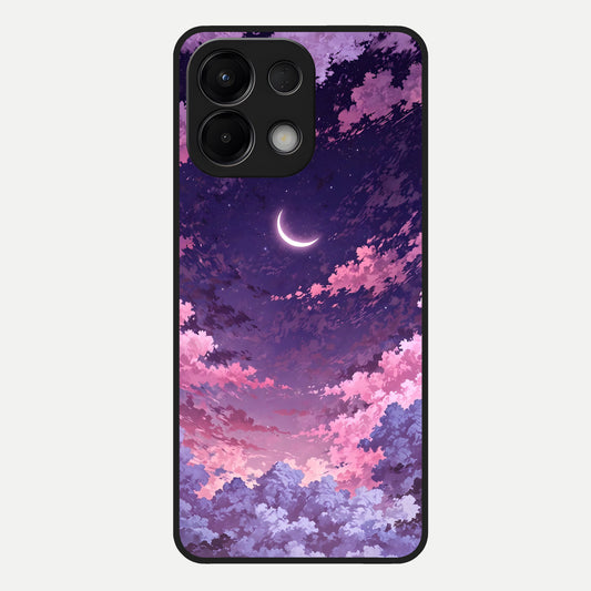  Sky Drift Clouds Glass Case For Oppo K13 5G back cover – full design glossy printed glass finish