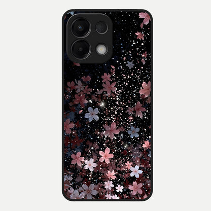  Starlit Flower Dreams Glass Case For Oppo K13 5G back cover – full design glossy printed glass finish