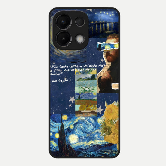  Starry Dream Vision Glass Case For Oppo K13 5G back cover – full design glossy printed glass finish