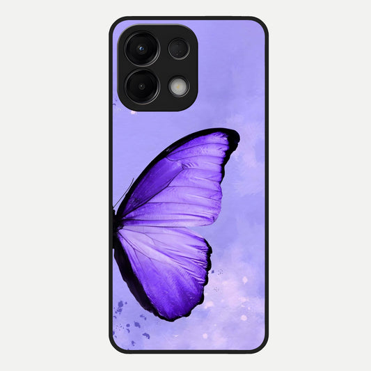  Violet Dream Wing Glass Case For Oppo K13 5G back cover – full design glossy printed glass finish