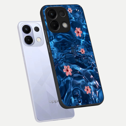  Bloom Thread Art phone case For Oppo K13 5G showing premium glass back cover with detailed artwork