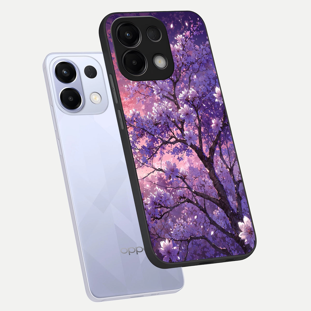  Blossom Tree phone case For Oppo K13 5G showing premium glass back cover with detailed artwork