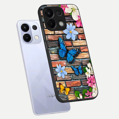  Brick Bloom Flight phone case For Oppo K13 5G showing premium glass back cover with detailed artwork