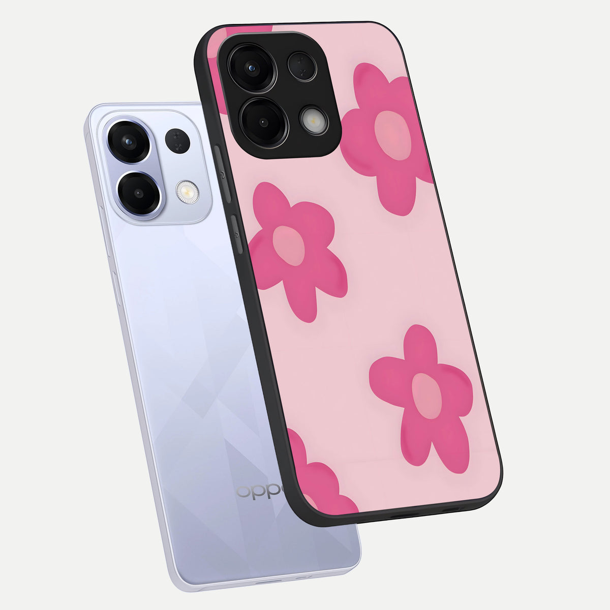  Candy Bloom Dreams phone case For Oppo K13 5G showing premium glass back cover with detailed artwork