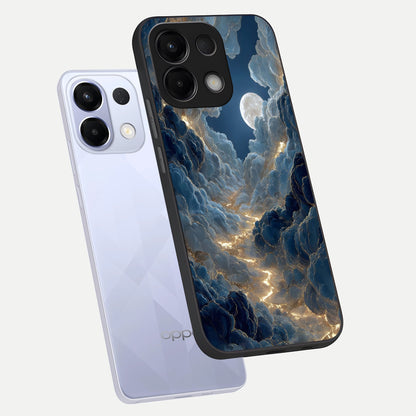 Celestial Cloud Road phone case For Oppo K13 5G showing premium glass back cover with detailed artwork