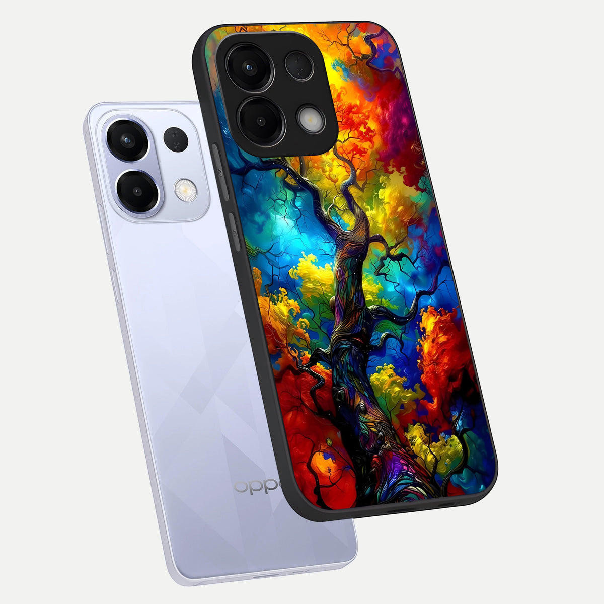  Colorful Soda Bottles phone case For Oppo K13 5G showing premium glass back cover with detailed artwork