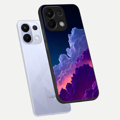  Dreamy Cloud Skies phone case For Oppo K13 5G showing premium glass back cover with detailed artwork