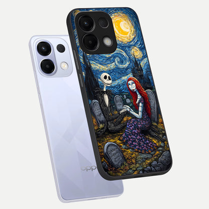  Eternal Night Love phone case For Oppo K13 5G showing premium glass back cover with detailed artwork