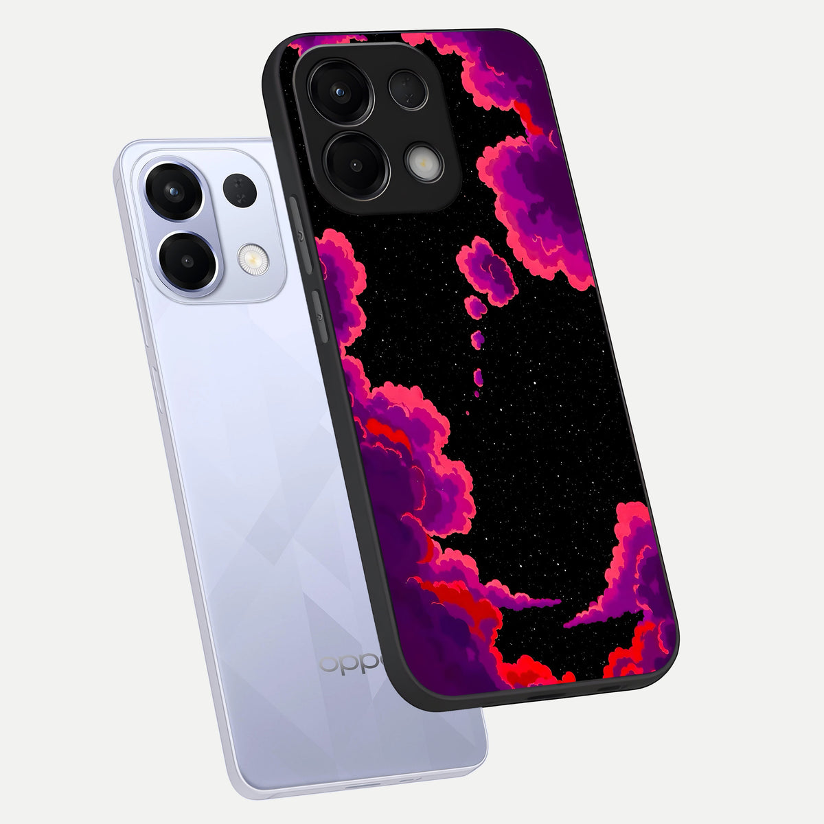  Galaxy Dream Frame phone case For Oppo K13 5G showing premium glass back cover with detailed artwork