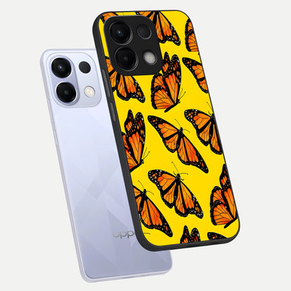 Golden Wing Flight phone case For Oppo K13 5G showing premium glass back cover with detailed artwork