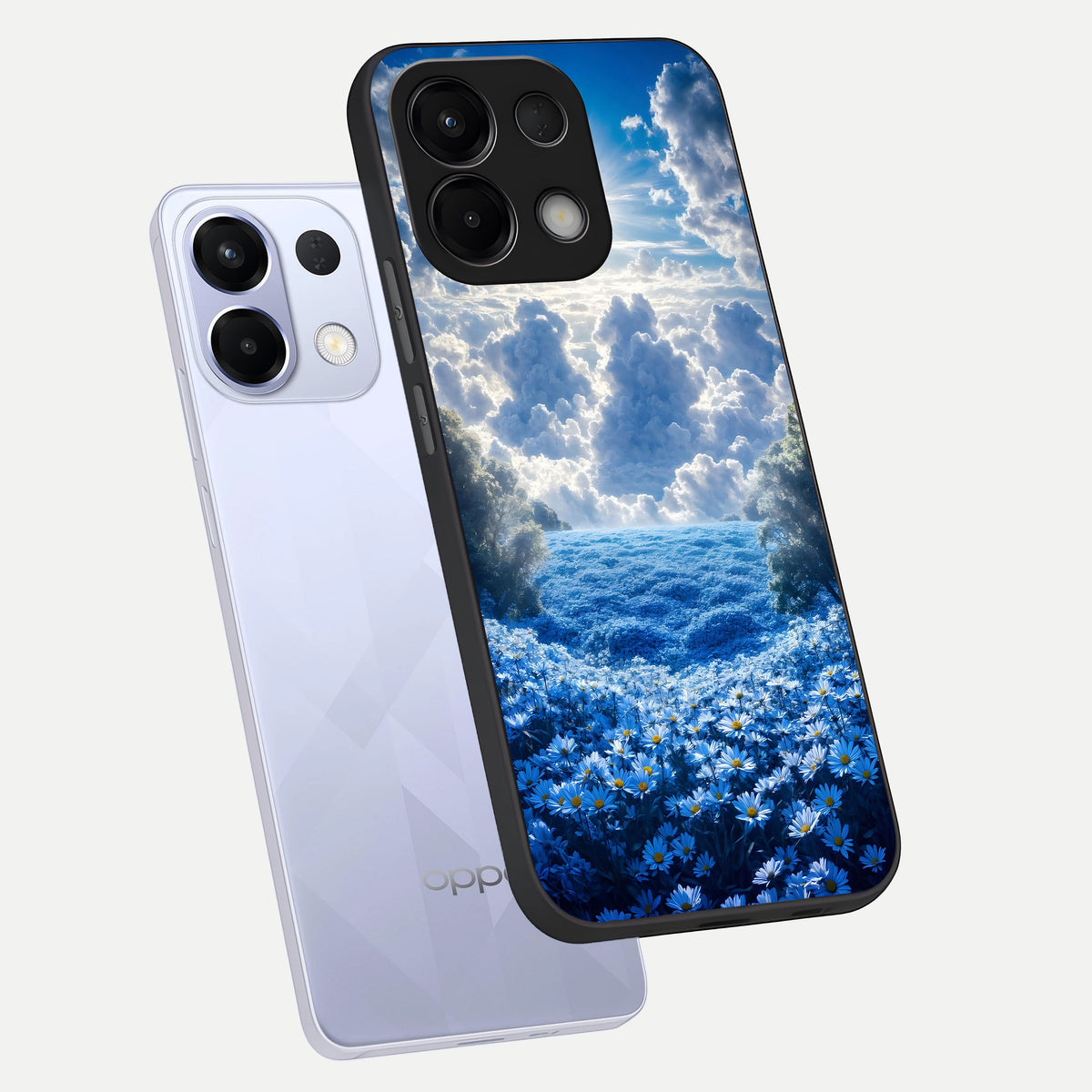  Heavenly Daisy Horizon phone case For Oppo K13 5G showing premium glass back cover with detailed artwork