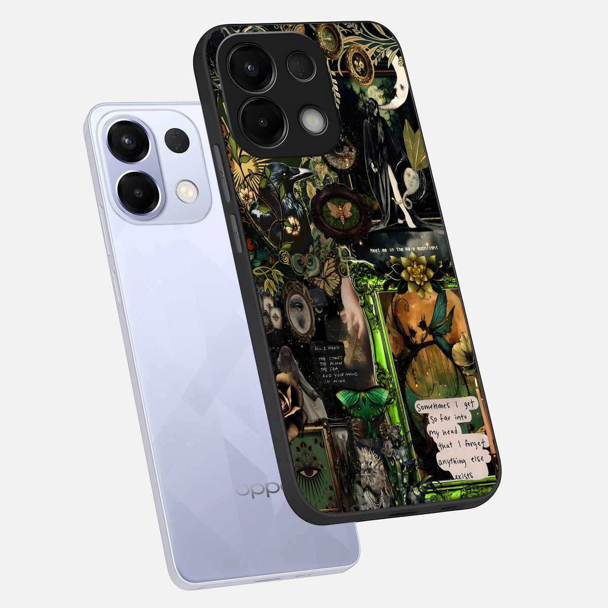 Mystic Woods Secret phone case For Oppo K13 5G showing premium glass back cover with detailed artwork