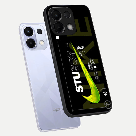  Neon Street Edition phone case For Oppo K13 5G showing premium glass back cover with detailed artwork