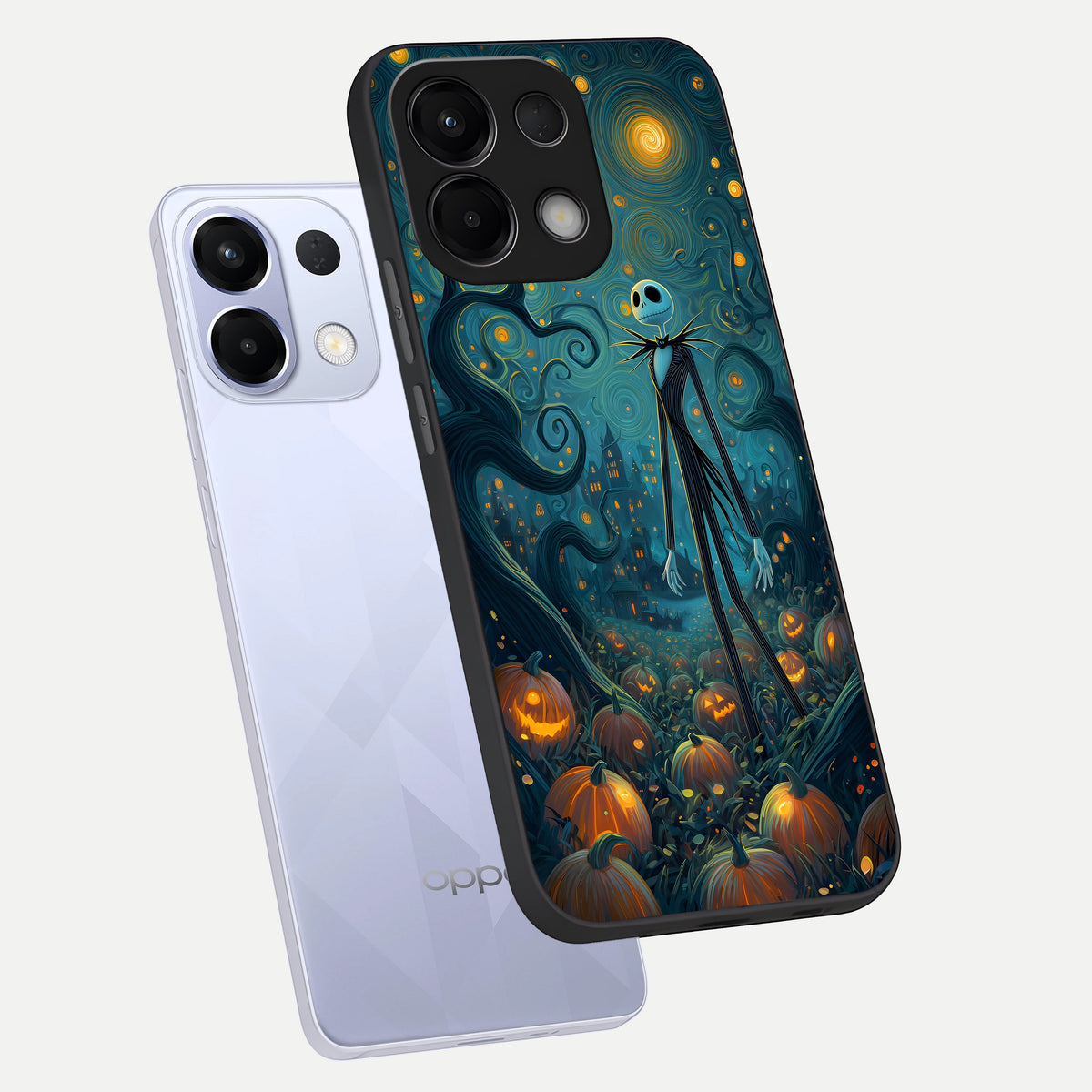  Pumpkin Moonlight Tale phone case For Oppo K13 5G showing premium glass back cover with detailed artwork