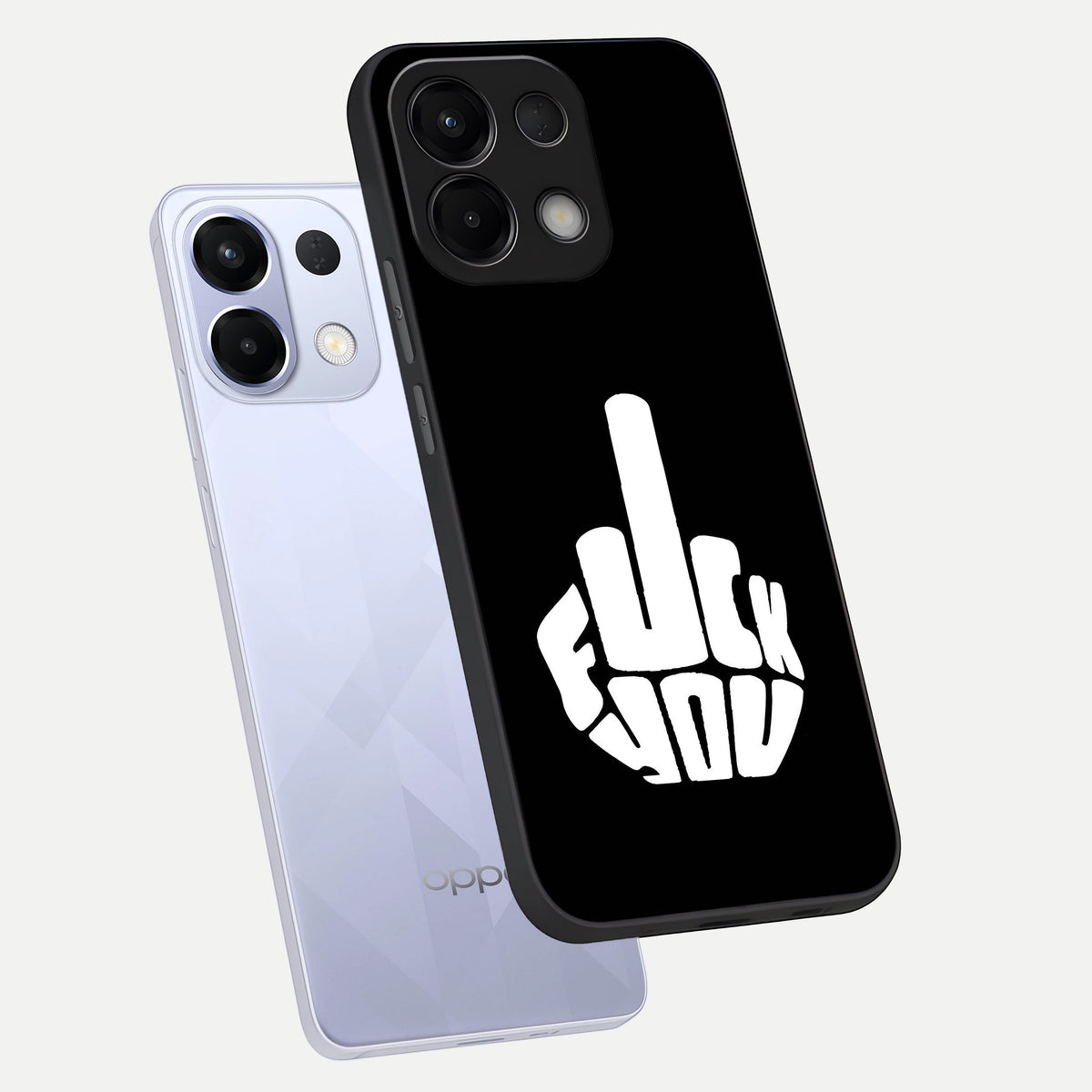  Rebel Mode On phone case For Oppo K13 5G showing premium glass back cover with detailed artwork