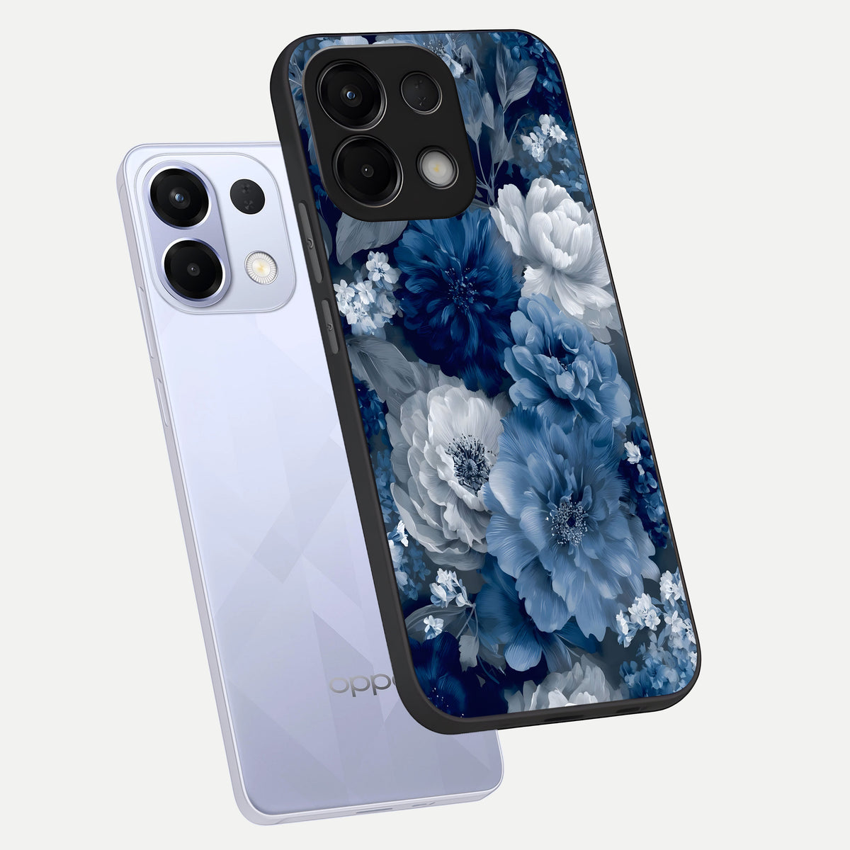  Royal Bloom Garden phone case For Oppo K13 5G showing premium glass back cover with detailed artwork