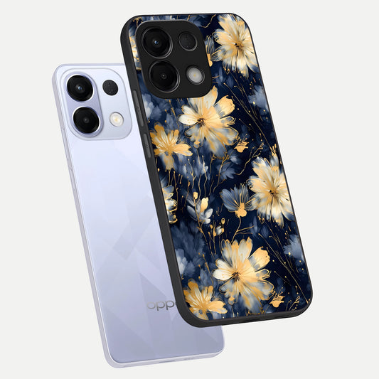  Royal Petal Dream phone case For Oppo K13 5G showing premium glass back cover with detailed artwork
