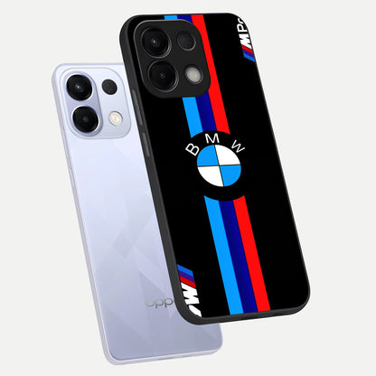  Turbo BMW Beast phone case For Oppo K13 5G showing premium glass back cover with detailed artwork