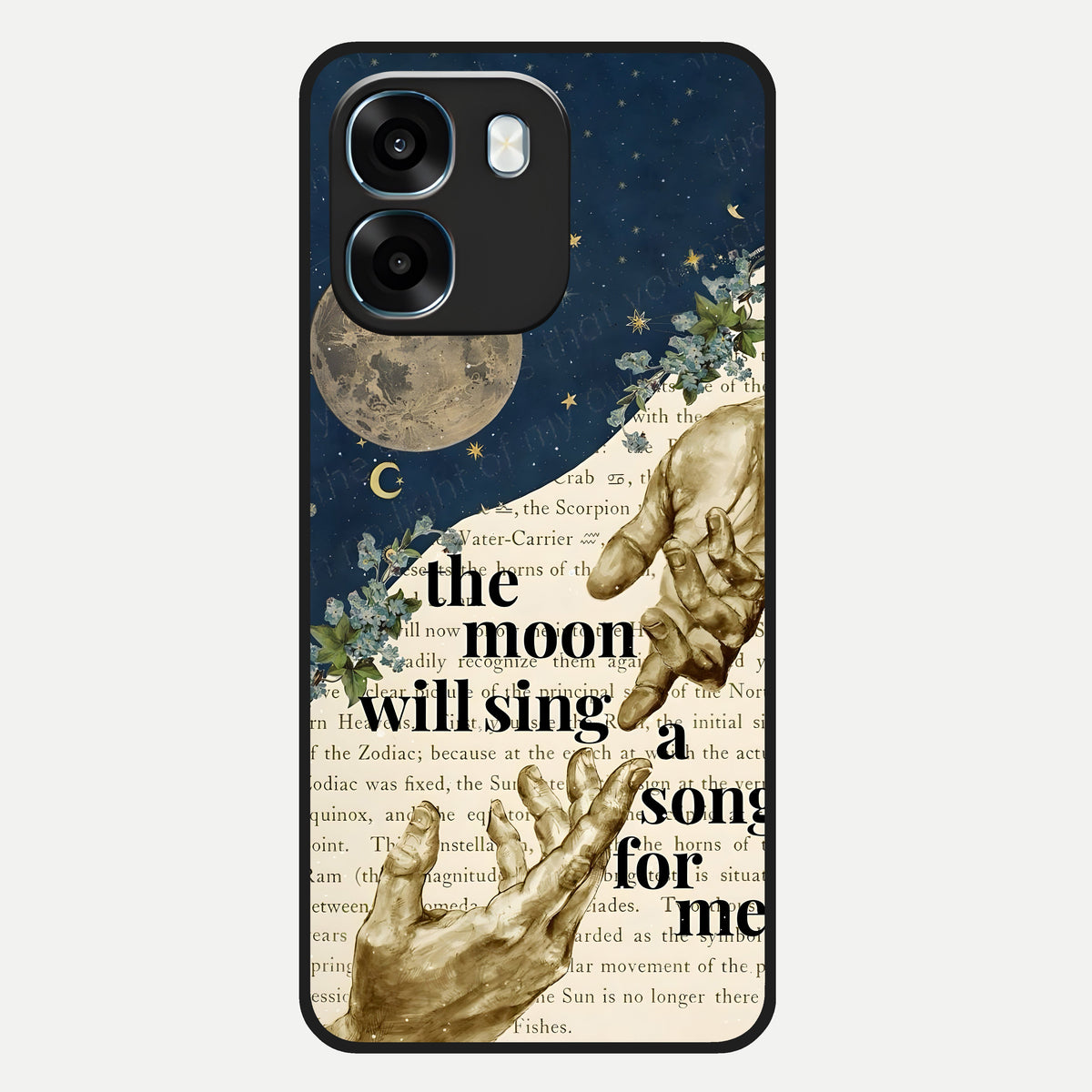  Aesthetic Divine Glass Case For Oppo K14 5G back cover – full design glossy printed glass finish