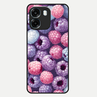  Berry Candy Pop Glass Case For Oppo K14 5G back cover – full design glossy printed glass finish