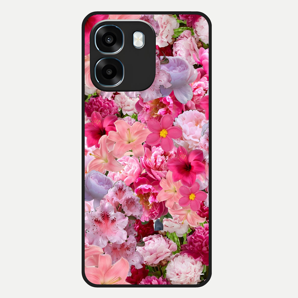  Bloom Crush Fantasy Glass Case For Oppo K14 5G back cover – full design glossy printed glass finish