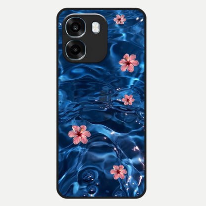  Bloom Thread Art Glass Case For Oppo K14 5G back cover – full design glossy printed glass finish