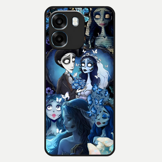 Butterfly Ghost Soul Glass Case For Oppo K14 5G back cover – full design glossy printed glass finish