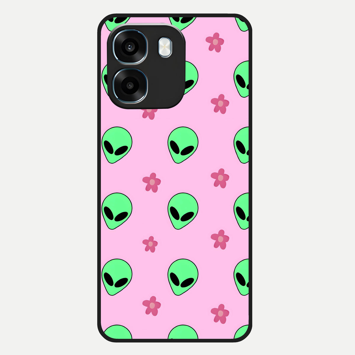  Cosmic Cute Crush Glass Case For Oppo K14 5G back cover – full design glossy printed glass finish