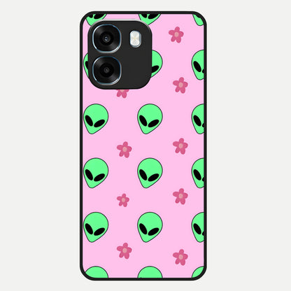  Cosmic Cute Crush Glass Case For Oppo K14 5G back cover – full design glossy printed glass finish