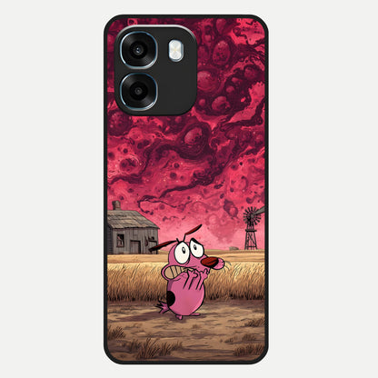  Courage Under Sky Glass Case For Oppo K14 5G back cover – full design glossy printed glass finish