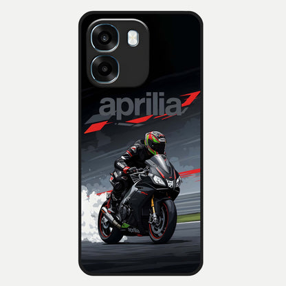  Dark Aprilla Glass Case For Oppo K14 5G back cover – full design glossy printed glass finish