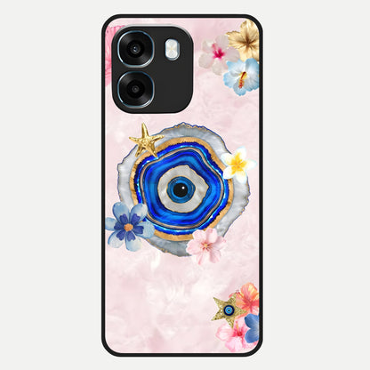  Divine Aura Bloom Glass Case For Oppo K14 5G back cover – full design glossy printed glass finish