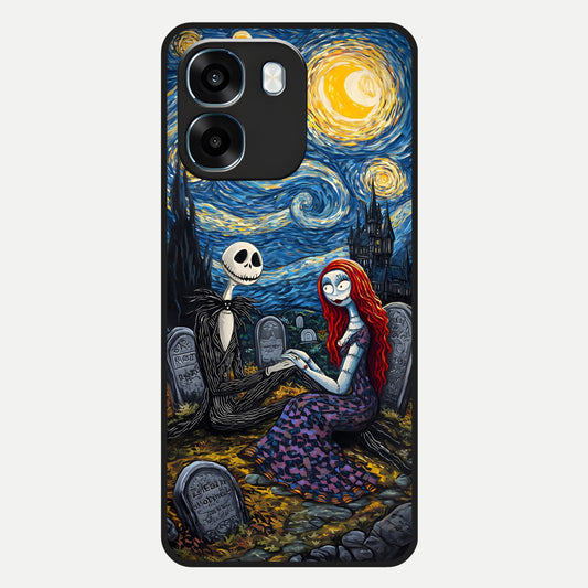  Eternal Night Love Glass Case For Oppo K14 5G back cover – full design glossy printed glass finish