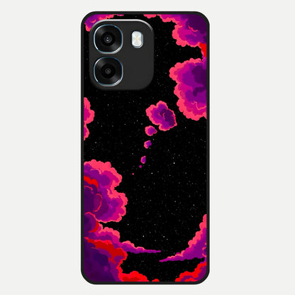  Galaxy Dream Frame Glass Case For Oppo K14 5G back cover – full design glossy printed glass finish
