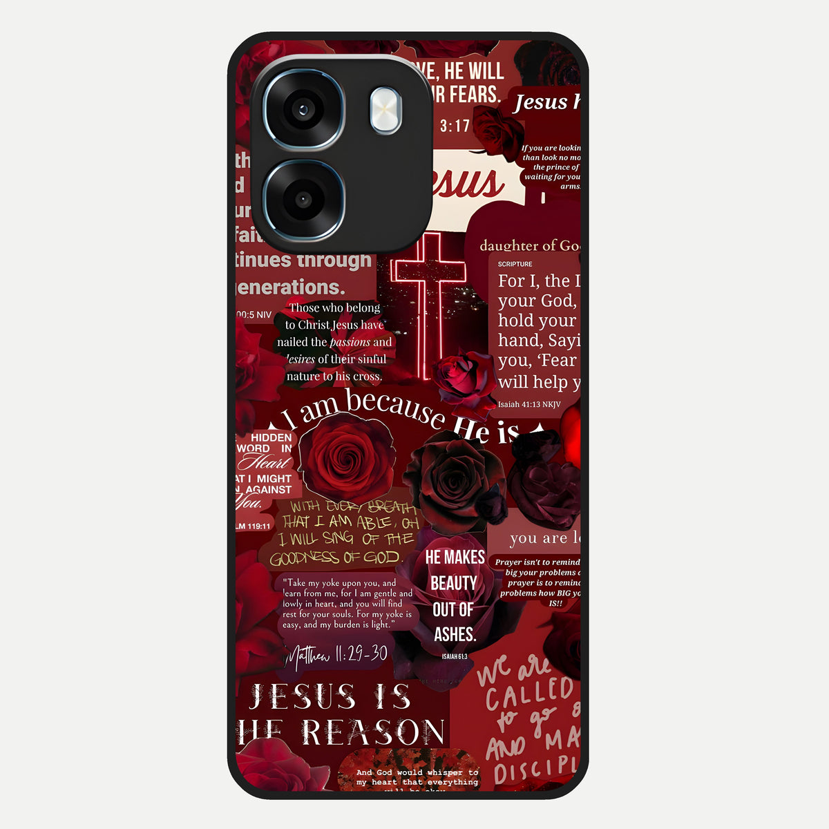  Jesus Love Heals Glass Case For Oppo K14 5G back cover – full design glossy printed glass finish