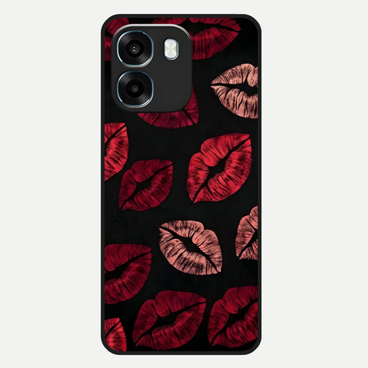  Midnight Kiss Love Glass Case For Oppo K14 5G back cover – full design glossy printed glass finish
