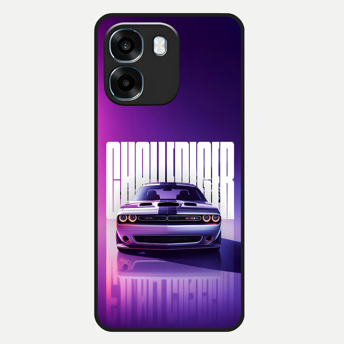  Midnight Muscle Ride Glass Case For Oppo K14 5G back cover – full design glossy printed glass finish