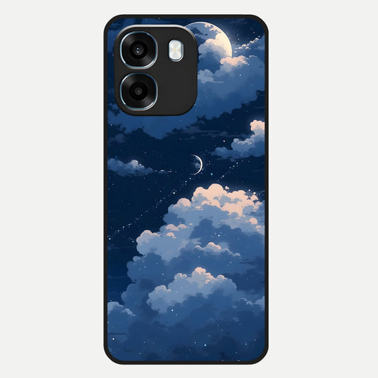  Moon Dream Haze Glass Case For Oppo K14 5G back cover – full design glossy printed glass finish