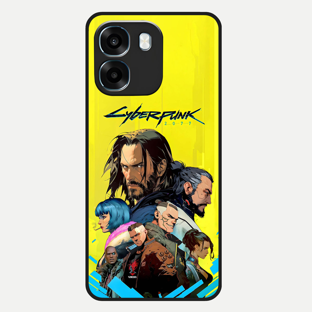  Neon Rebel Genesis Glass Case For Oppo K14 5G back cover – full design glossy printed glass finish