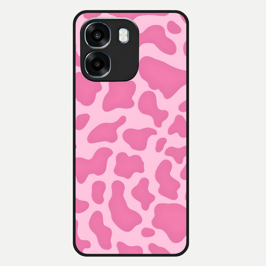  Pinkish Scenery Glass Case For Oppo K14 5G back cover – full design glossy printed glass finish
