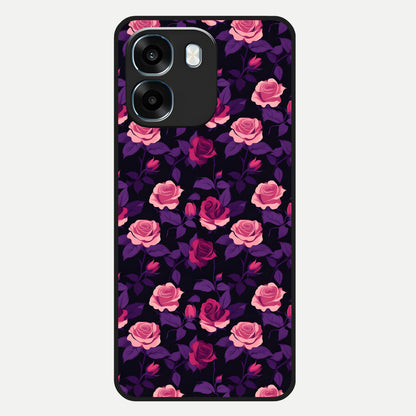 Rose Garden Twilight Glass Case For Oppo K14 5G back cover – full design glossy printed glass finish