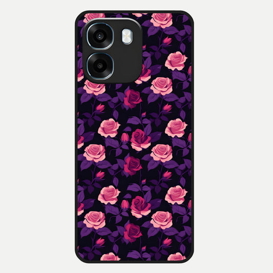  Rose Garden Twilight Glass Case For Oppo K14 5G back cover – full design glossy printed glass finish