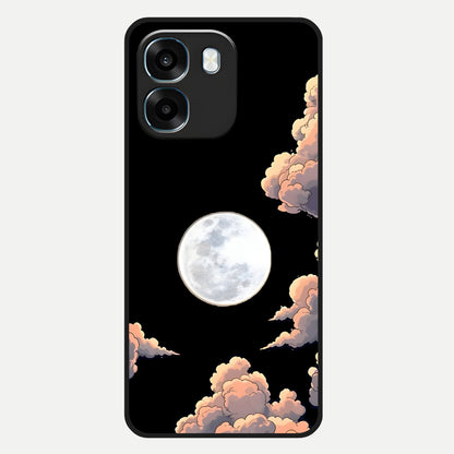  Shade Cloud Moon Glass Case For Oppo K14 5G back cover – full design glossy printed glass finish