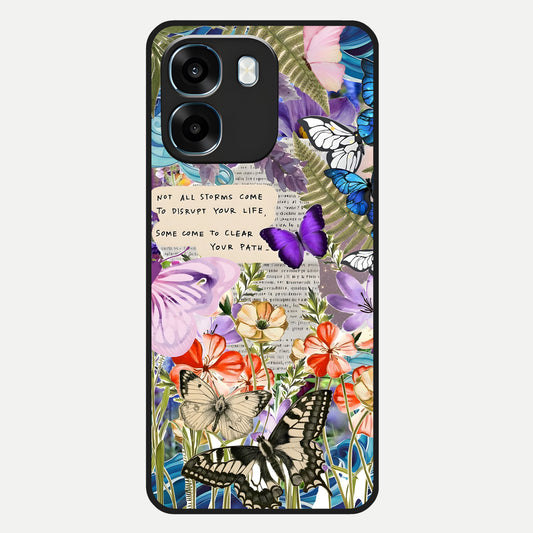 Storm Path Bloom Glass Case For Oppo K14 5G back cover – full design glossy printed glass finish